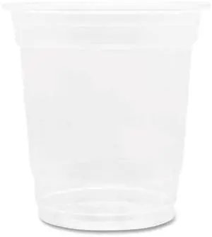 PET Plastic Cups 8 oz Clear 1000/Carton CKC8