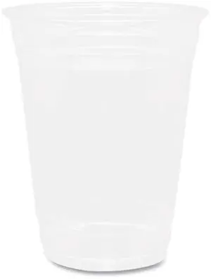 PET Plastic Cups 16 oz Clear 1000/Carton CKC16