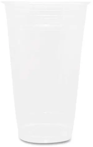 PET Plastic Cups 24 oz Clear 600/Carton CKC24