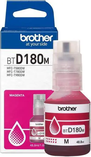 Brother Genuine BTD180M High Yield Magenta Ink Bottle
