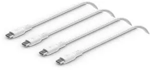 Belkin USB-C to USB-C Cable, BoostCharge 6.6ft, Fast 100W Power Delivery 2 Pack Belkin USB-C to USB-C Cable, BoostCharge 6.6ft, Fast 100W Power Delivery 2 Pack