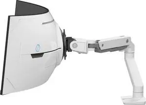 Ergotron Mounting Arm for Monitor Curved Screen Display White 45693216