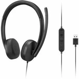 Lenovo 4XD1P83425 Gen 2 USB-A Wired Stereo On-Ear Headset