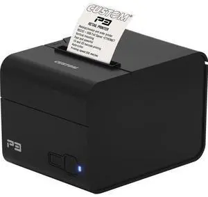 Custom P3 Desktop Direct Thermal Printer Monochrome Receipt Print USB Serial