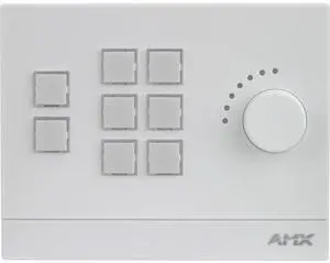AMX Massio 8-Button ControlPad with Knob US UK EU FG210208W