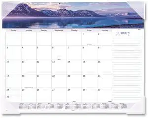 At-A-Glance Landscape Panoramic Desk Pad 22x17 Landscapes 2026 89802