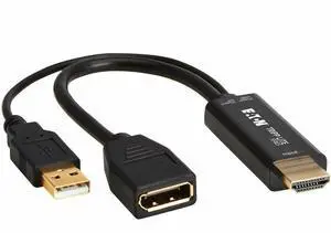 Eaton Tripp Lite 7" HDMI to DisplayPort Active Converter M/F with USB Power
