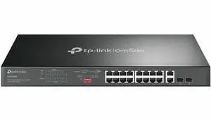 TP-Link Omada 18-Port Gigabit Rackmount Switch with 16-Port PoE+ DS1018GMP