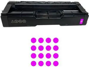 MAGENTA TONER CARTRIDGE RICOH C125 P  C125 MF