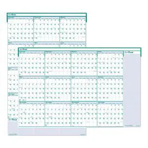 House of Doolittle Recycled Reversible/erasable Calendar 24 X 37 2026