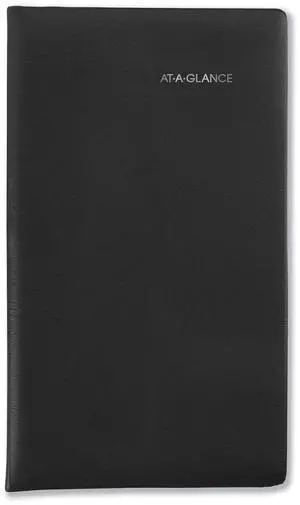 AT-A-GLANCE® DayMinder® 2026 Monthly Planner, Black, Pocket, 3 1/2" x 6"