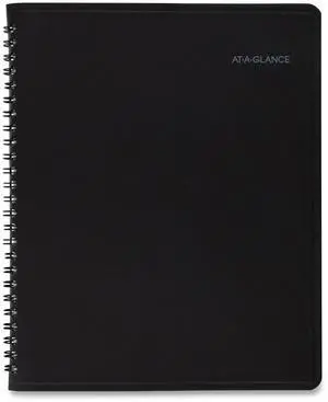 At-A-Glance QuickNotes Monthly Planner 8.75x7 Black 2026 760805