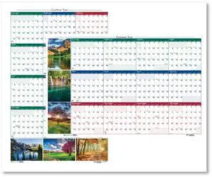 House of Doolittle Reversible Yearly Wall Calendar 32 x 48 2026