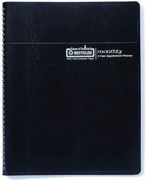 House of Doolittle Two Year Monthly Planner w/ Expense Logs 8.75x6.88 2026-2027