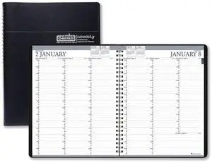 House of Doolittle Recycled Weekly Planner 11 X 8.5 Black 2026 27202