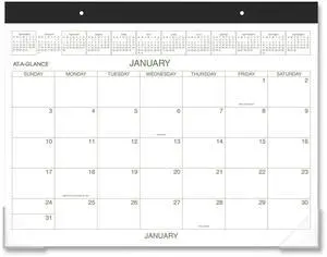 At-A-Glance Two-Color Desk Pad 22x17 2026