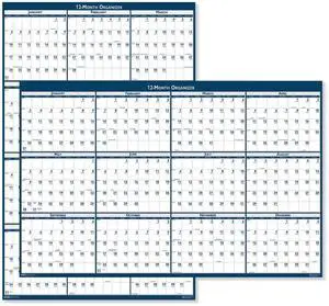 House of Doolittle Recycled Laminated Jumbo Yearly Wall Calendar 66 X 33 2026