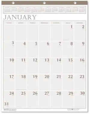 House of Doolittle Recycled Large Print Monthly Wall Calendar 20 X 26 2026