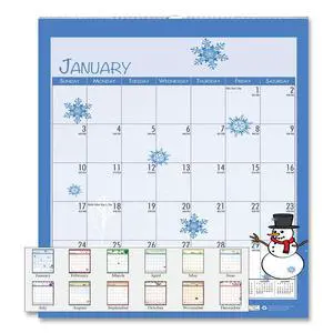 House of Doolittle 100% Recycled Seasonal Wall Calendar 12 x 12 2026 338