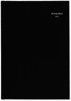 AT-A-GLANCE® DayMinder® 2026 Monthly Planner, Hardcover, Black, Large, 8" x 11 3/4"