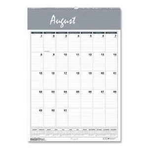 House of Doolittle Bar Harbor Wirebound Monthly Wall Calendar 12x17 2025-2026