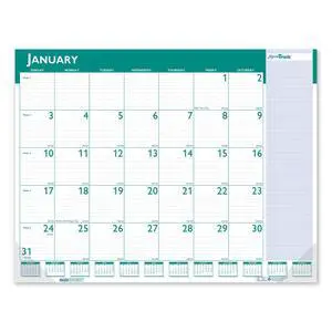 House of Doolittle Express Track Monthly Desk Pad Calendar 22 x 17 2026-2027