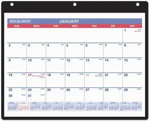 AT-A-GLANCEĀ® 2026 Monthly Desk Wall Calendar with Jacket, Small, 11" x 8" AT-A-GLANCEĀ® 2026 Monthly Desk Wall Calendar with Jacket, Small, 11" x 8"