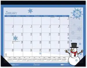 House of Doolittle Earthscapes Seasonal Desk Pad Calendar 18.5 x 13 2026