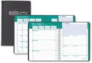 House of Doolittle Recycled Appointment Book 11 X 8.5 Black 2026