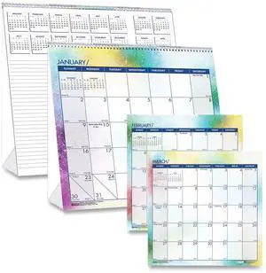 Recycled Cosmos Tent Calendar Cosmos Artwork 6x6 2026 3639