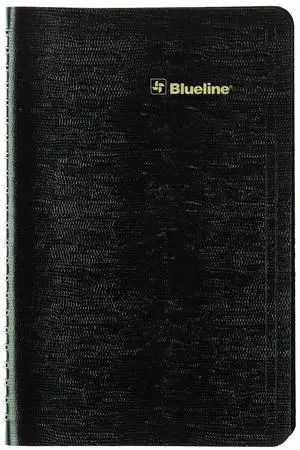 Plan and Link Weekly Planner 8" x 5" Black Cover 12-Month Jan to Dec: 2026 C507581T