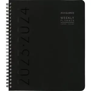 AT-A-GLANCE Contempo lite Academic Year Weekly/Monthly Planner 8.75x7.87 2025-26