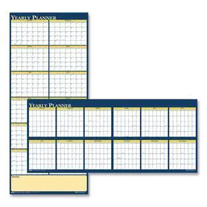 House of Doolittle 2026 60x26 Inches Laminated Wipe Off Wall Calendar HOD3974
