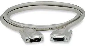 Black Box 25ft DB15 Molded Shielded M/F Data Cable EGM16T0025MF