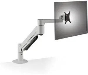 SINGLE MONITOR ARM FOR 8-27 LBS WITH 27 INCH REACH AND 18 INCHES HEIGHT ADJUSTME