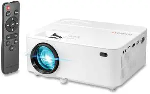 Technaxx TX-113 Portable Mini-LED 1,800lm Beamer with Multimedia Player White