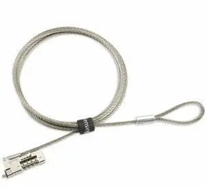 Kensington Slim NanoSaver 2.0 EQ Combination Laptop Lock Serialized Single-Pack