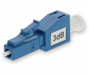 AddOn 3dB fixed LC Male to LC Female OS1 SMF Simplex Fiber Attenuator