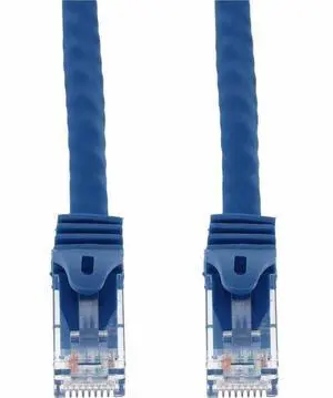 AddOn 13ft Blue CAT 6 PVC Ethernet Cable Snagless Easy Boot RJ-45 M/M