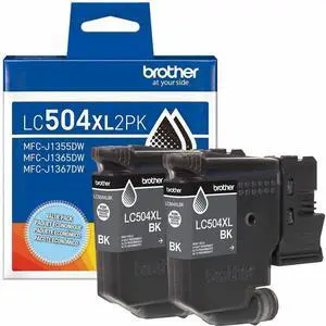 Brother Original High Yield Inkjet Ink Cartridge Twin-pack Black 2 Pack
