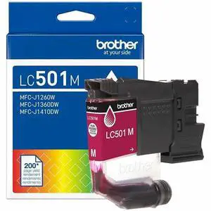 Brother Genuine LC501M Standard Yield Magenta Ink Cartridge