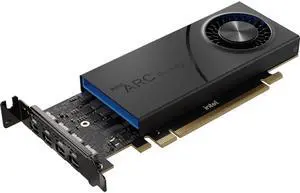HP Intel Arc Pro A40 Graphic Card 6 GB GDDR6 PCI Express 4.0 x8 4 x Mini DisplayPort Mini DisplayPort 6E3Y8AA