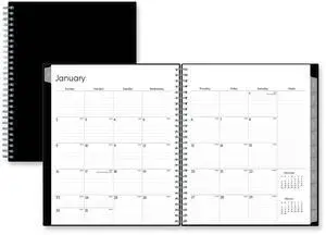 Blue Sky Enterprise Monthly Planner 10 x 8 Black 2026 BLS131794