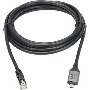 Eaton USB-C to RJ45 Gigabit Ethernet Cable (M/M) - USB 3.2 Gen 1, 3 m