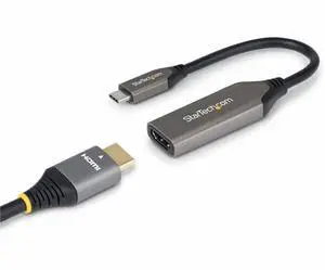StarTech USB-C to HDMI Adapter 8K 60Hz / 4K 120Hz Thunderbolt / USB4 Compatible USB C to HDMI 2.1 Converter StarTech USB-C to HDMI Adapter 8K 60Hz / 4K 120Hz Thunderbolt / USB4 Compatible USB C to HDMI 2.1 Converter