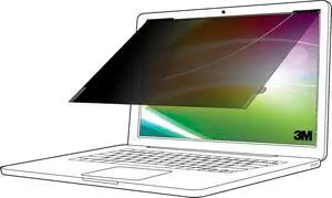 3M Bright Screen Privacy Filter for 14.5in Laptop, 16:10, BP145W1B