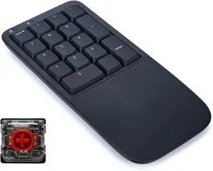KINESIS Mechanical Keypad LP Numeric 10-Key for Mac & PC, Wired & Wireless Mode