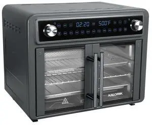Kalorik MAXX 26 Quart Flex Sync Air Fryer Oven with 14 Accessories - Graphite