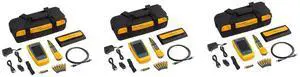 Fluke Networks LIQ-KIT-3 PACK Cable Tester Kit LIQKIT3PACK