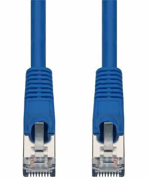 AddOn 7ft RJ-45 (Male) to RJ-45 (Male) Straight Blue Cat7 S/FTP PVC Copper Patch Cable - 7 ft Category 7 Network Cable for Network Device, Peripheral Device - First End: 1 x RJ-45 Male Network - Secon